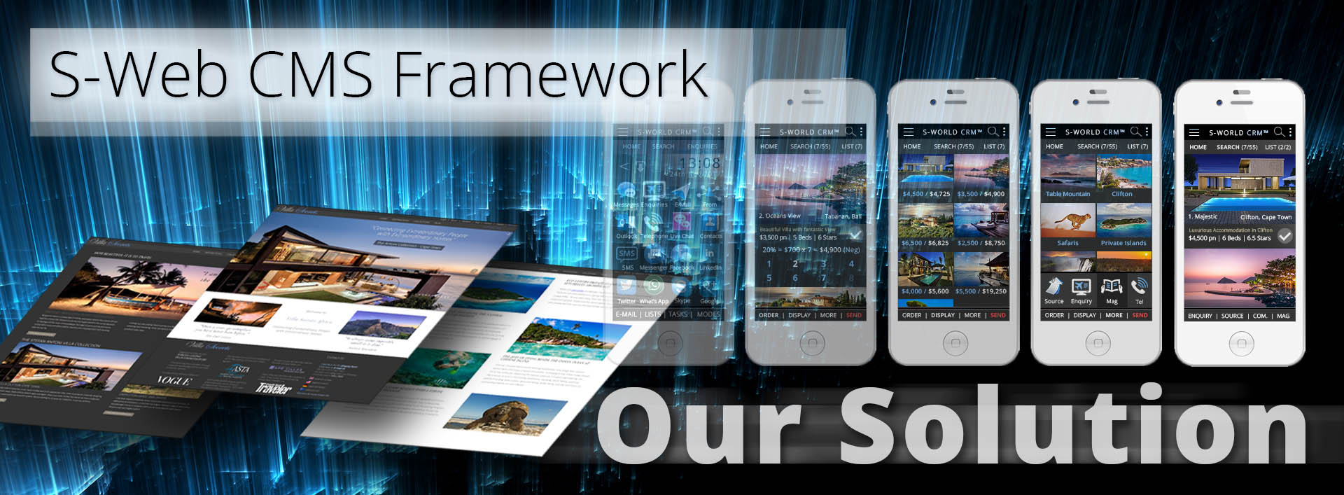 S-Web CMS Framework-Our Solution