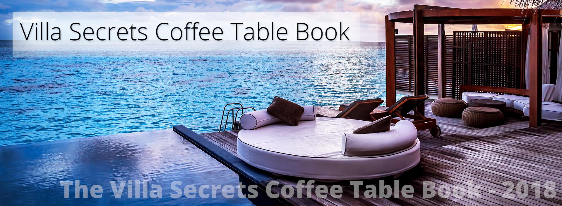 Villa Secrets Coffee Table Book